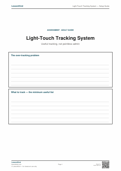 Preview of Light-Touch Tracking System — Setup Guide