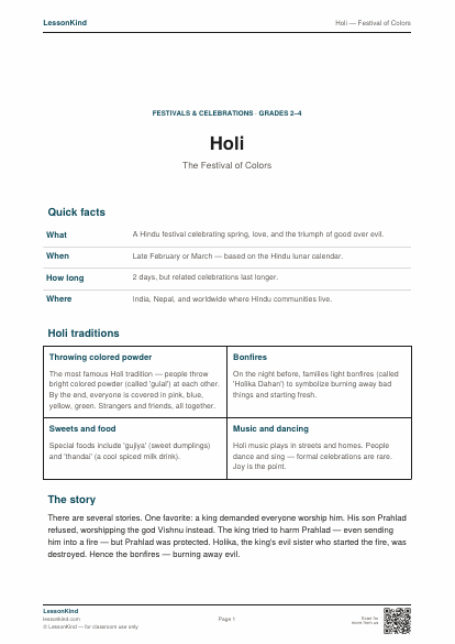 Preview of Holi — Festival of Colors