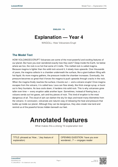 Preview of Model Text — Explanation (Y4)