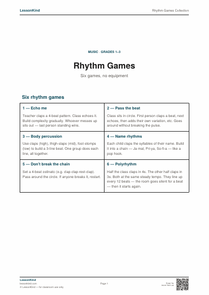 Preview of Rhythm Games Collection